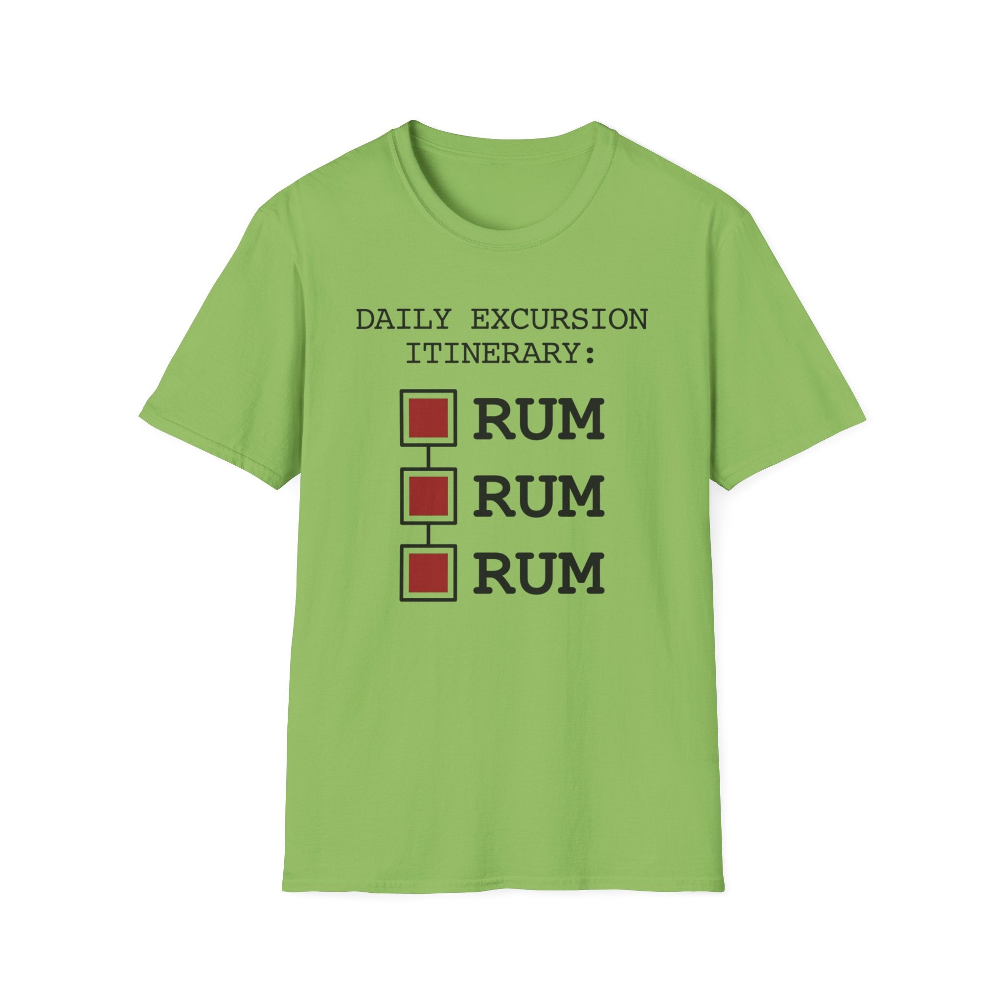 Daily Excursion Itinerary T-Shirt