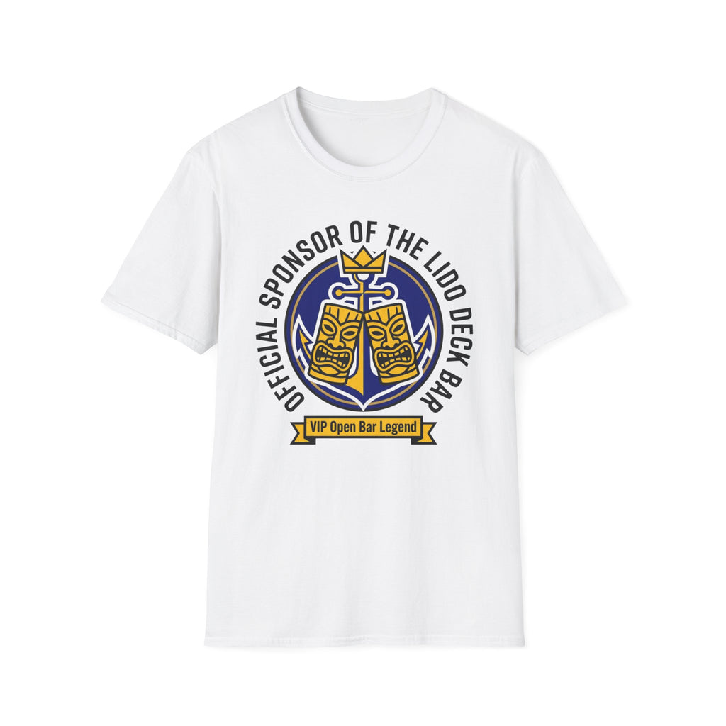 Official Sponsor Of The Lido Deck Bar T-Shirt