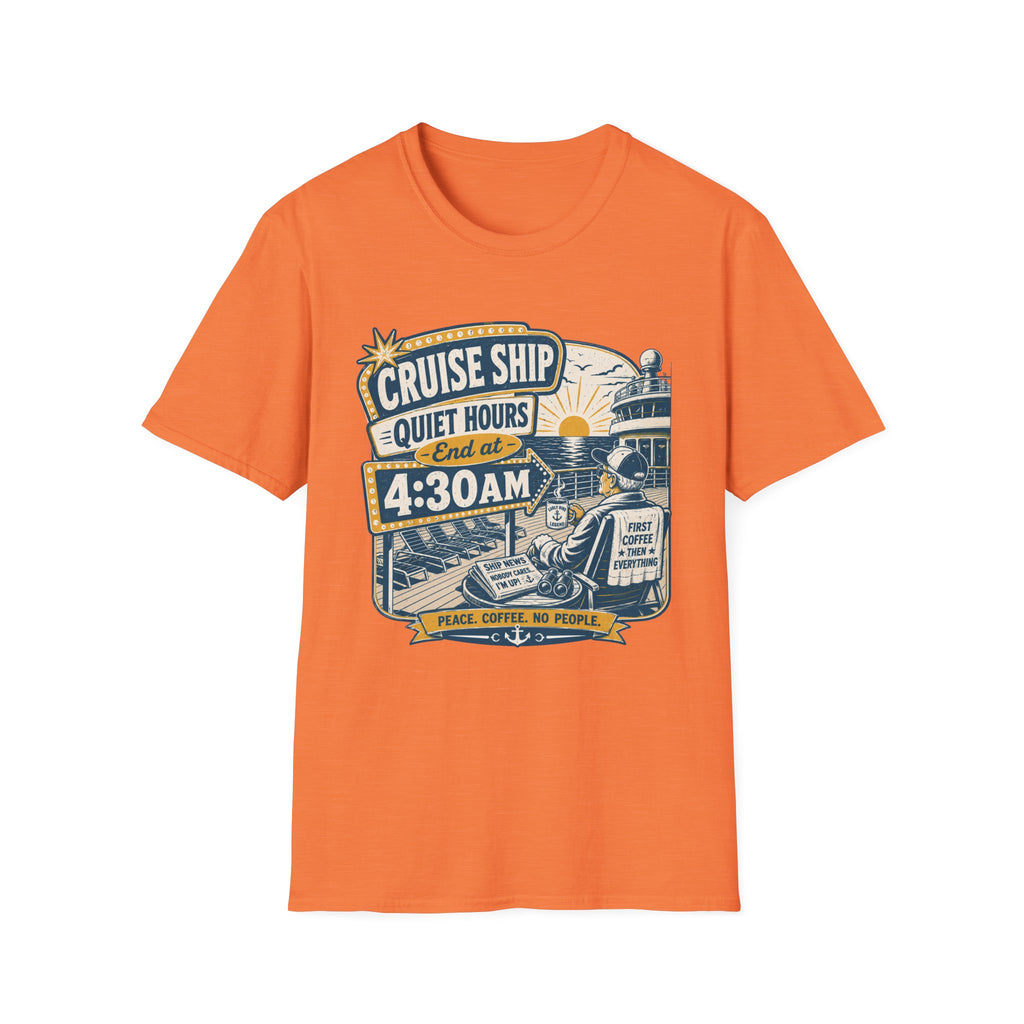 Cruise Ship Quiet Hours T-Shirt