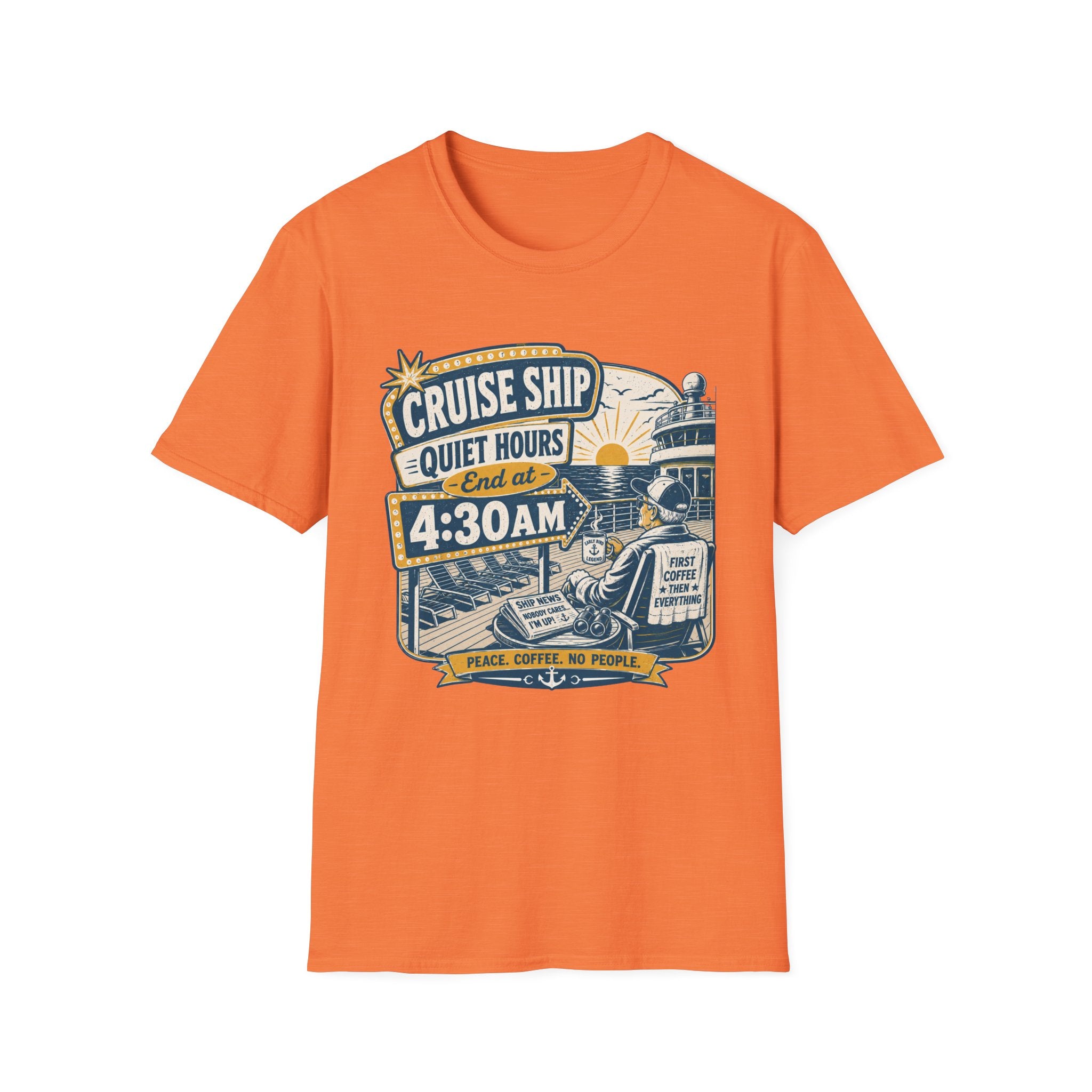 Cruise Ship Quiet Hours T-Shirt