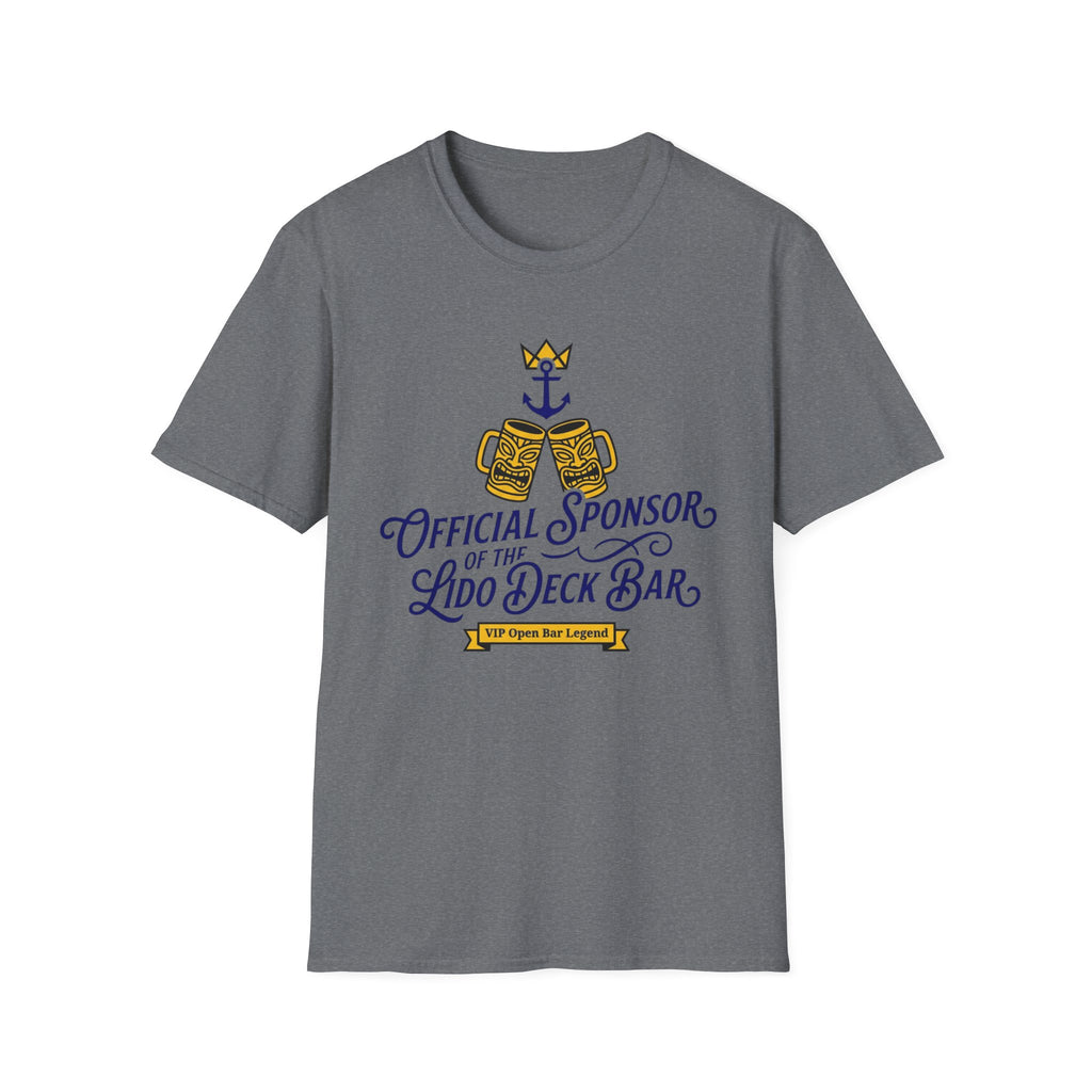 Official Sponsor Of The Lido Deck T-Shirt
