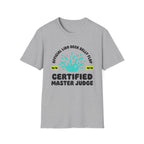 Official Lido Deck Belly Flop Master Judge T-Shirt