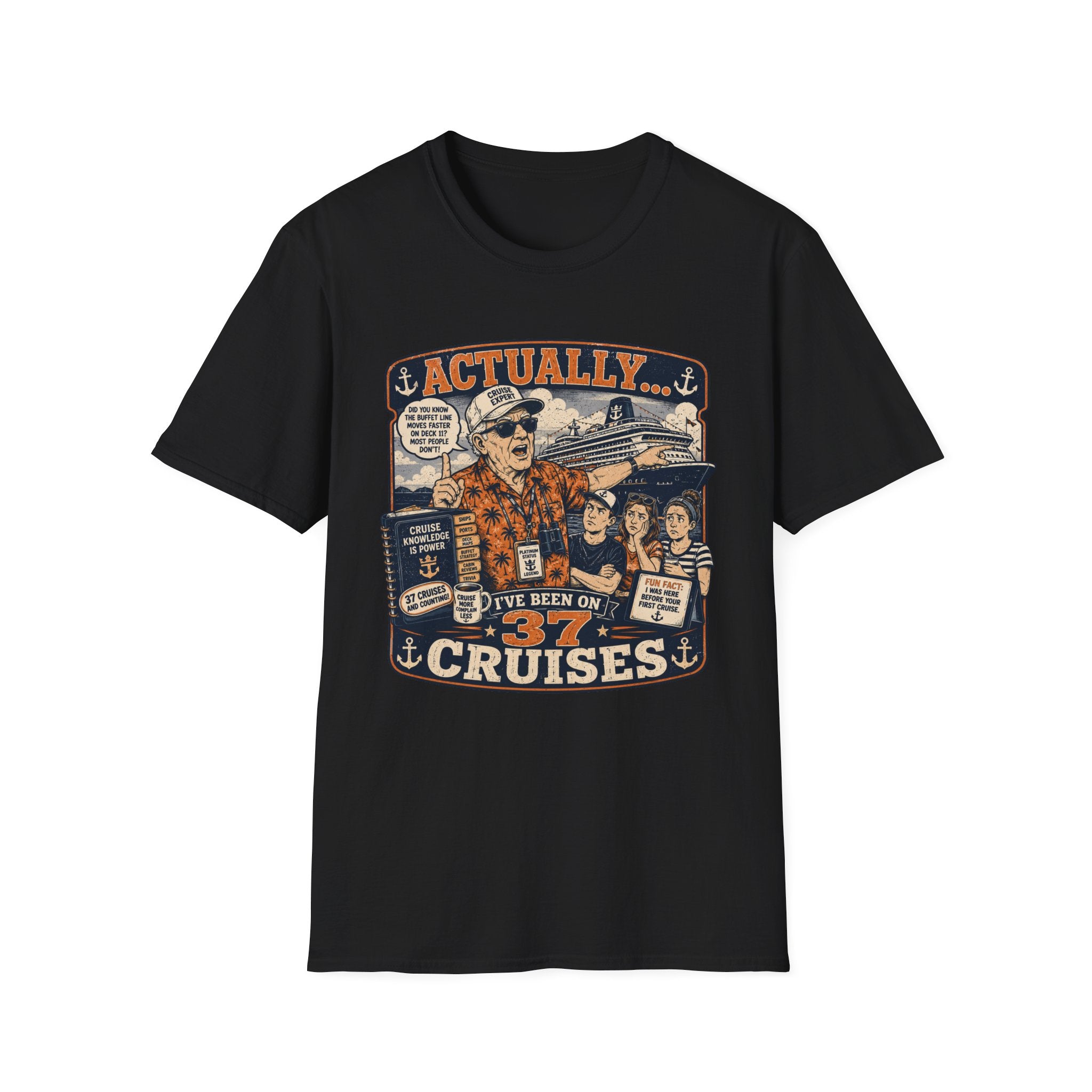 Actually I've Been On 37 Cruises T-Shirt