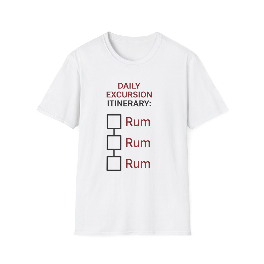 Daily Excursion Itinerary 2 T-Shirt