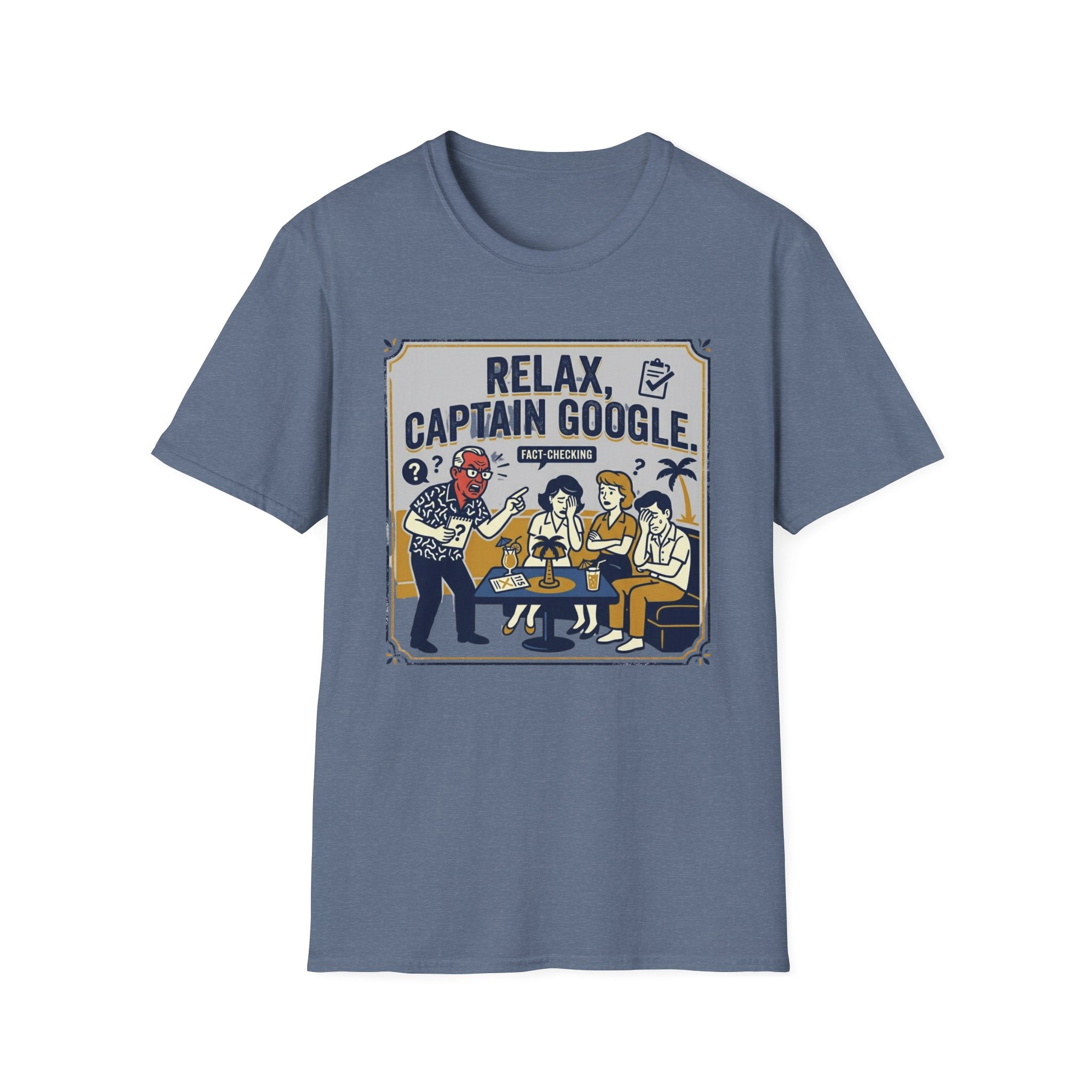 Relax Captain Google T-Shirt