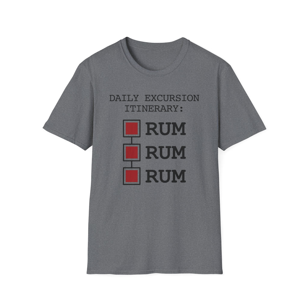Daily Excursion Itinerary T-Shirt