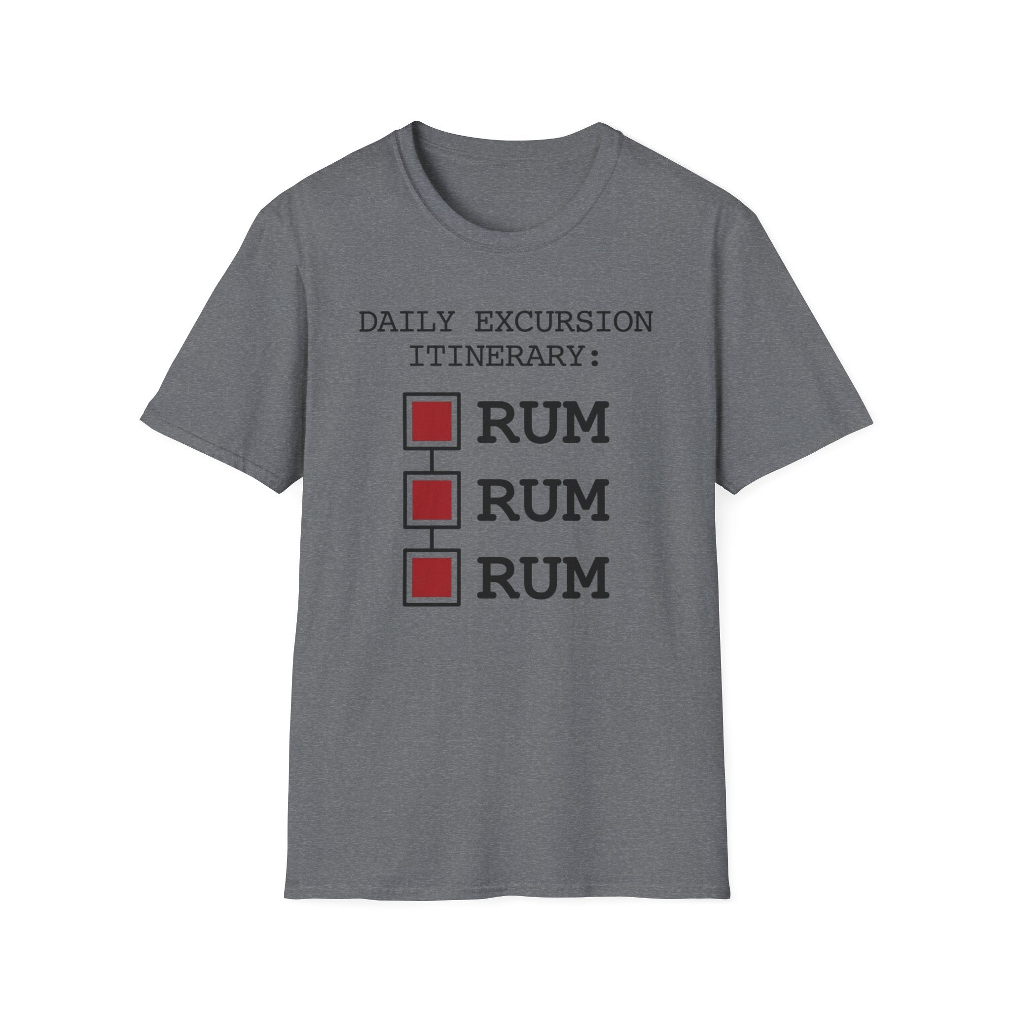 Daily Excursion Itinerary T-Shirt