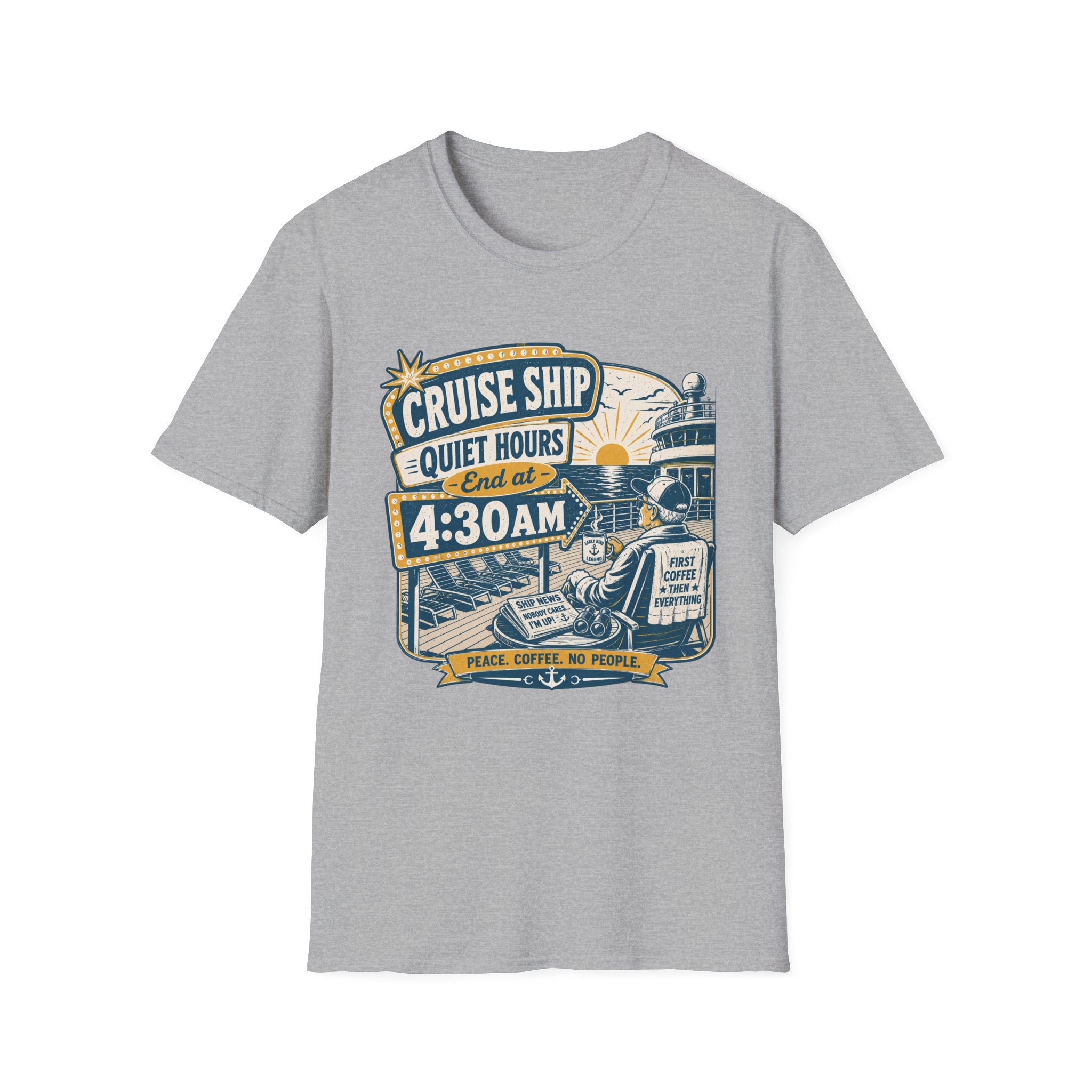 Cruise Ship Quiet Hours T-Shirt