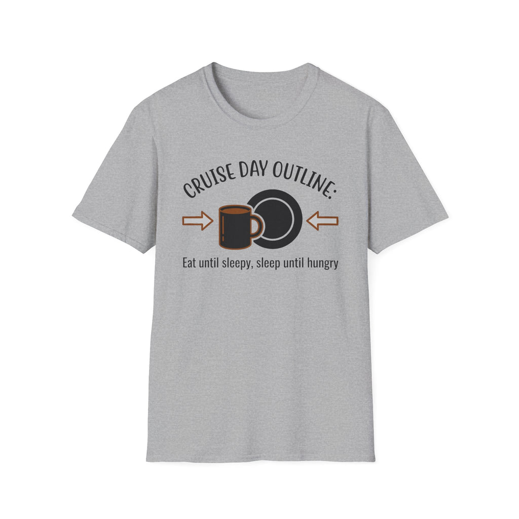 Cruise Day Outline T-Shirt