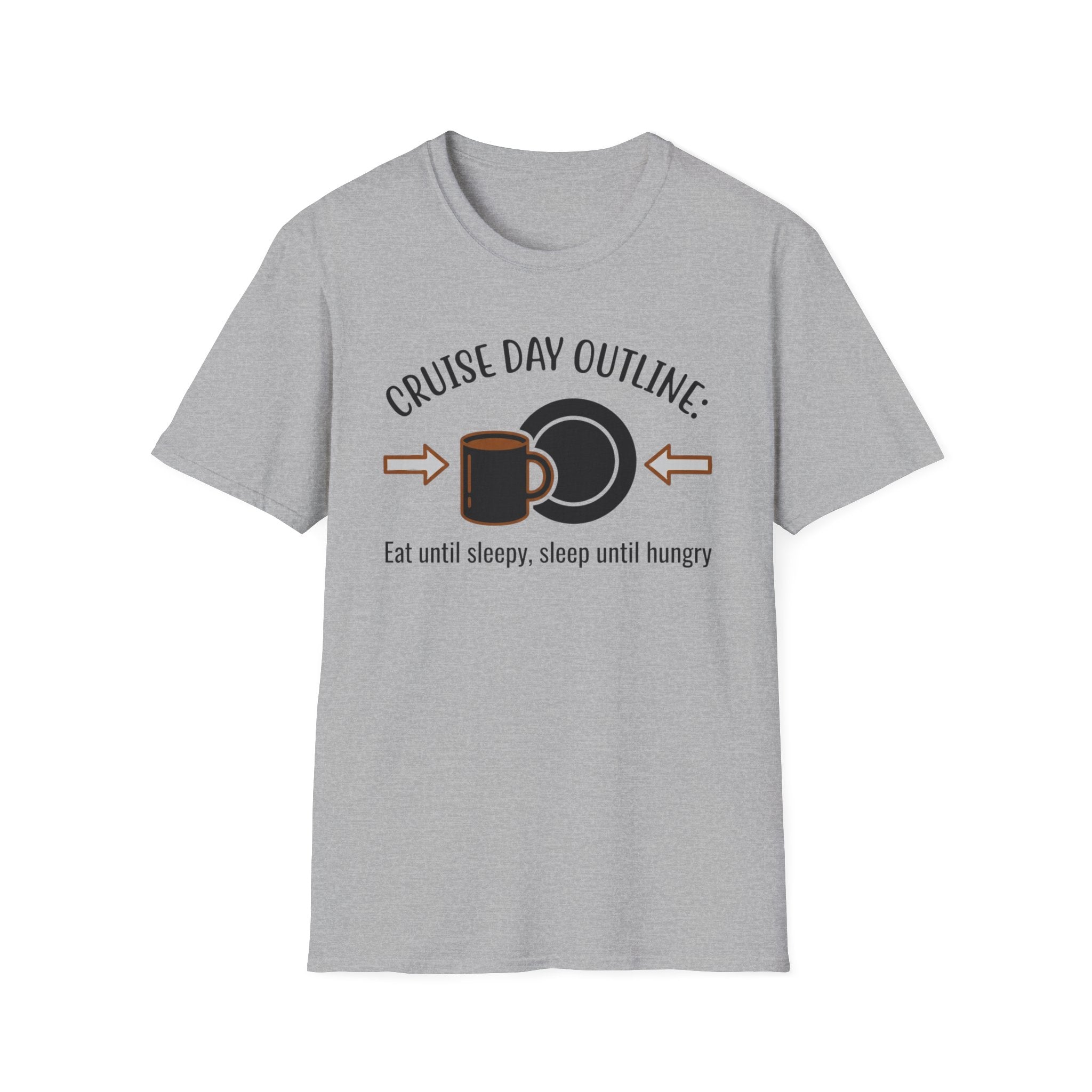 Cruise Day Outline T-Shirt