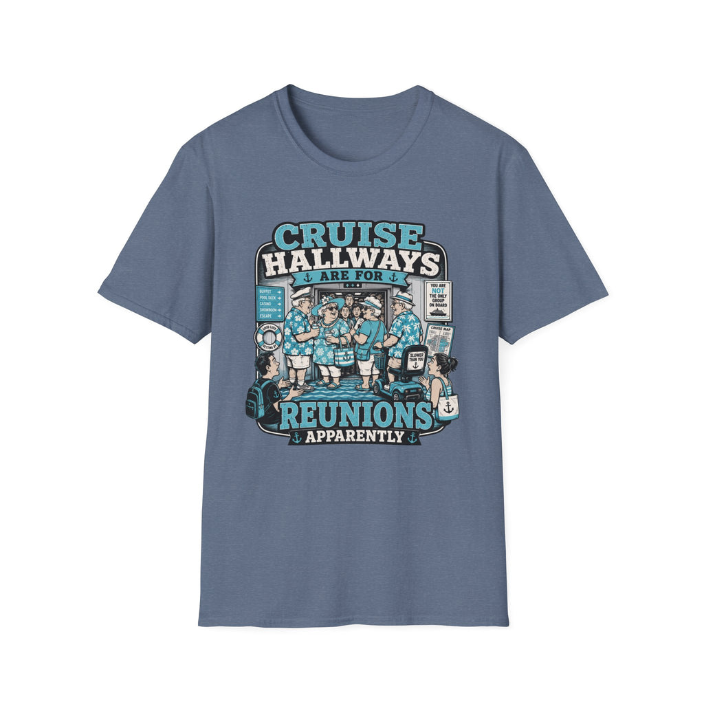 Cruise Hallways Are For Reunions T-Shirt