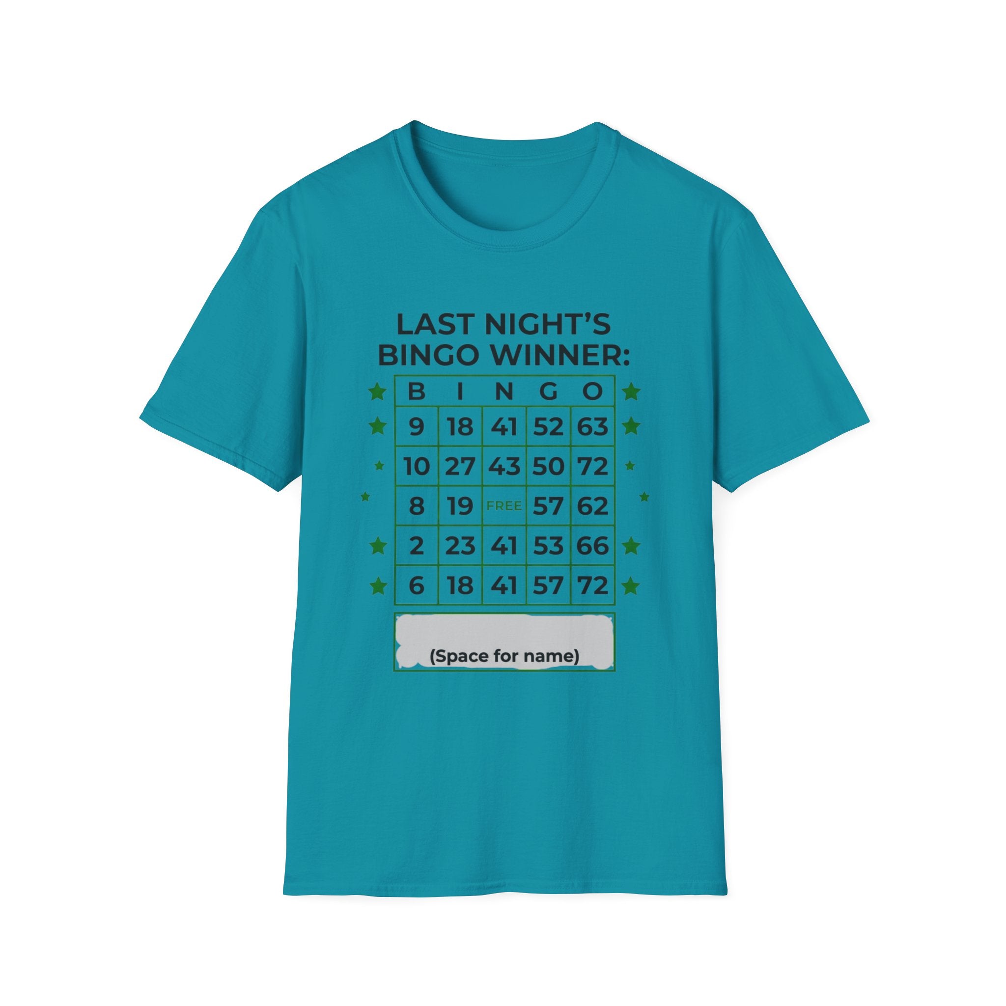 Last Nights Bingo Winner T-Shirt