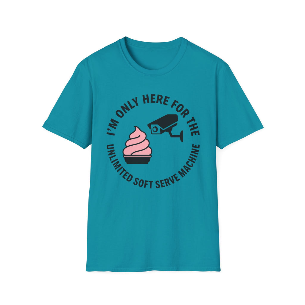 I'm Only Here For The Soft Serve Machine T-Shirt