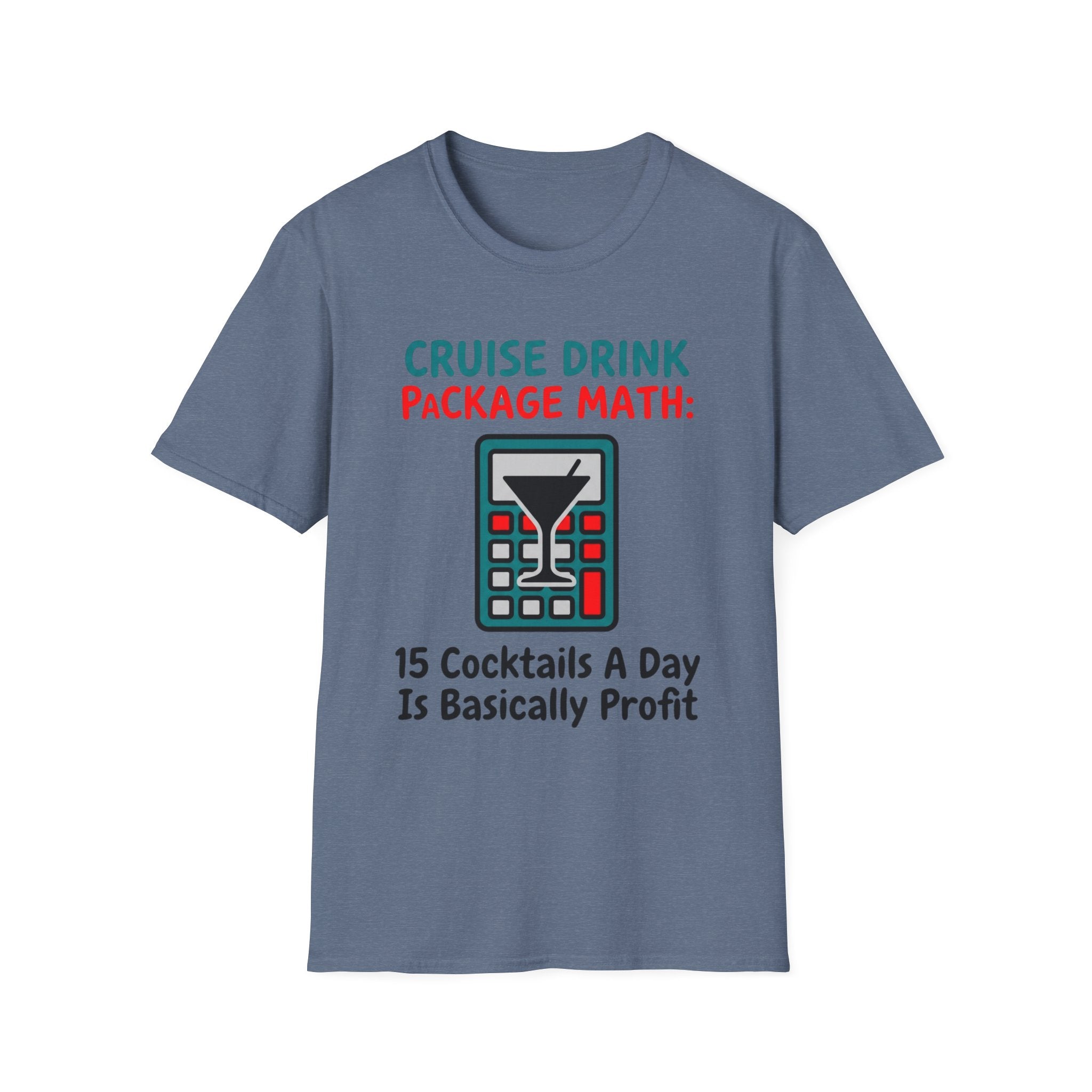 Cruise Drink Package Math T-Shirt