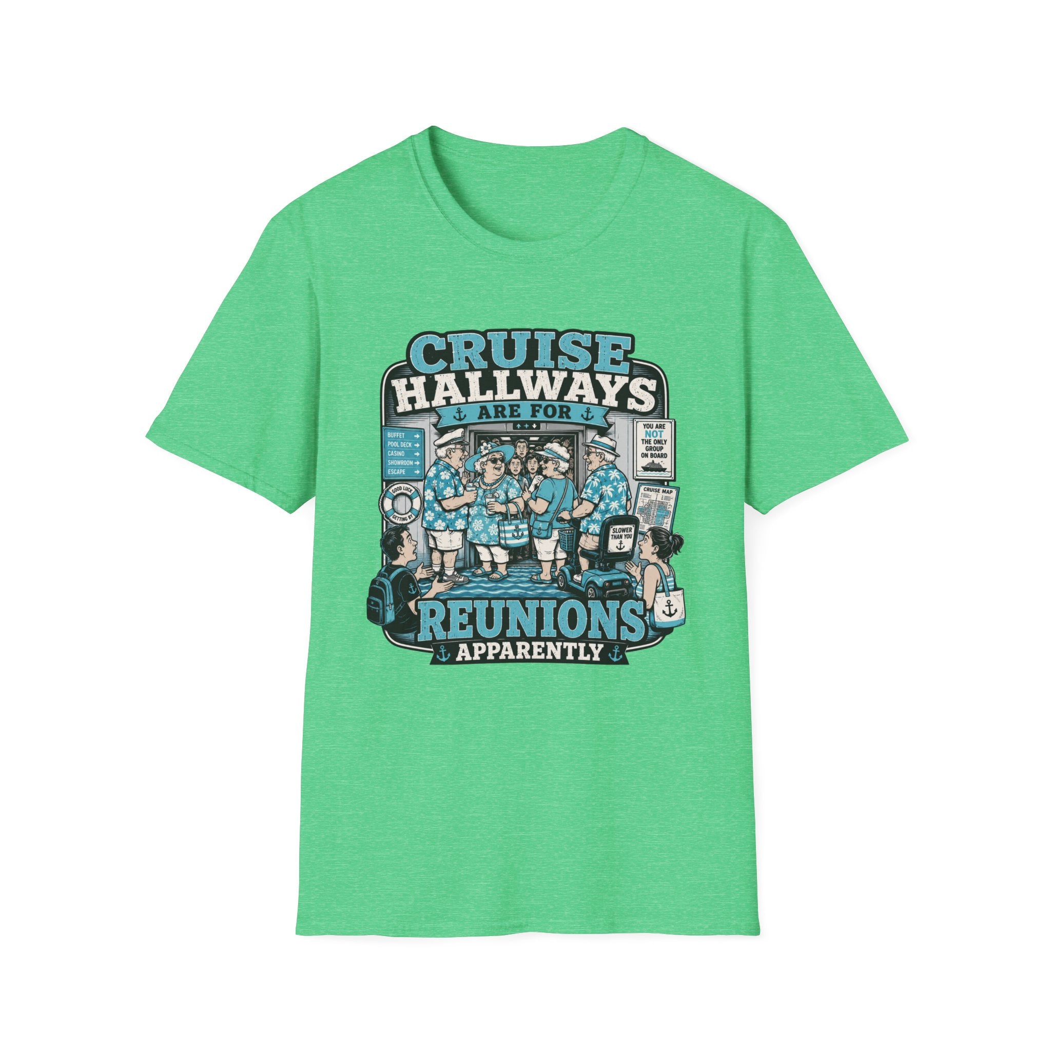 Cruise Hallways Are For Reunions T-Shirt