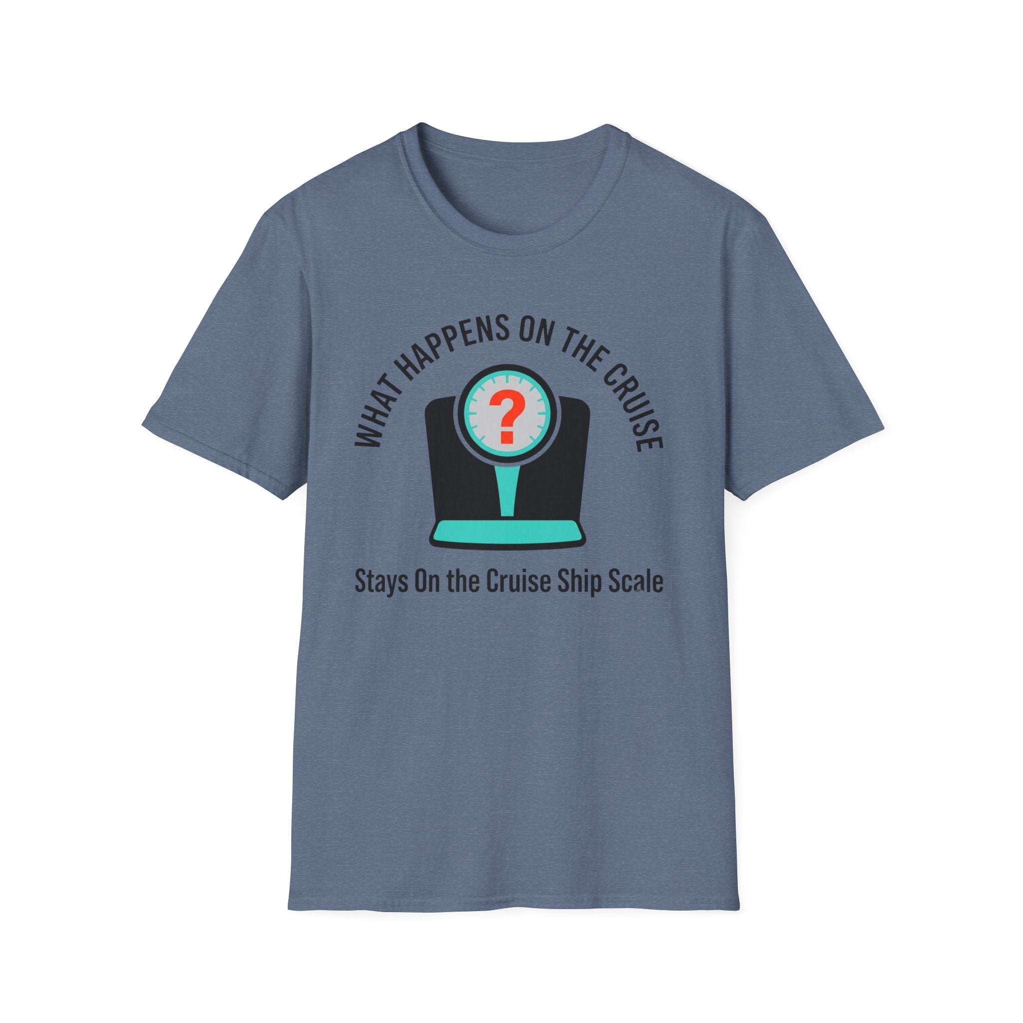 What Happens On The Cruise Stays On The Cruise Ship Scale T-Shirt
