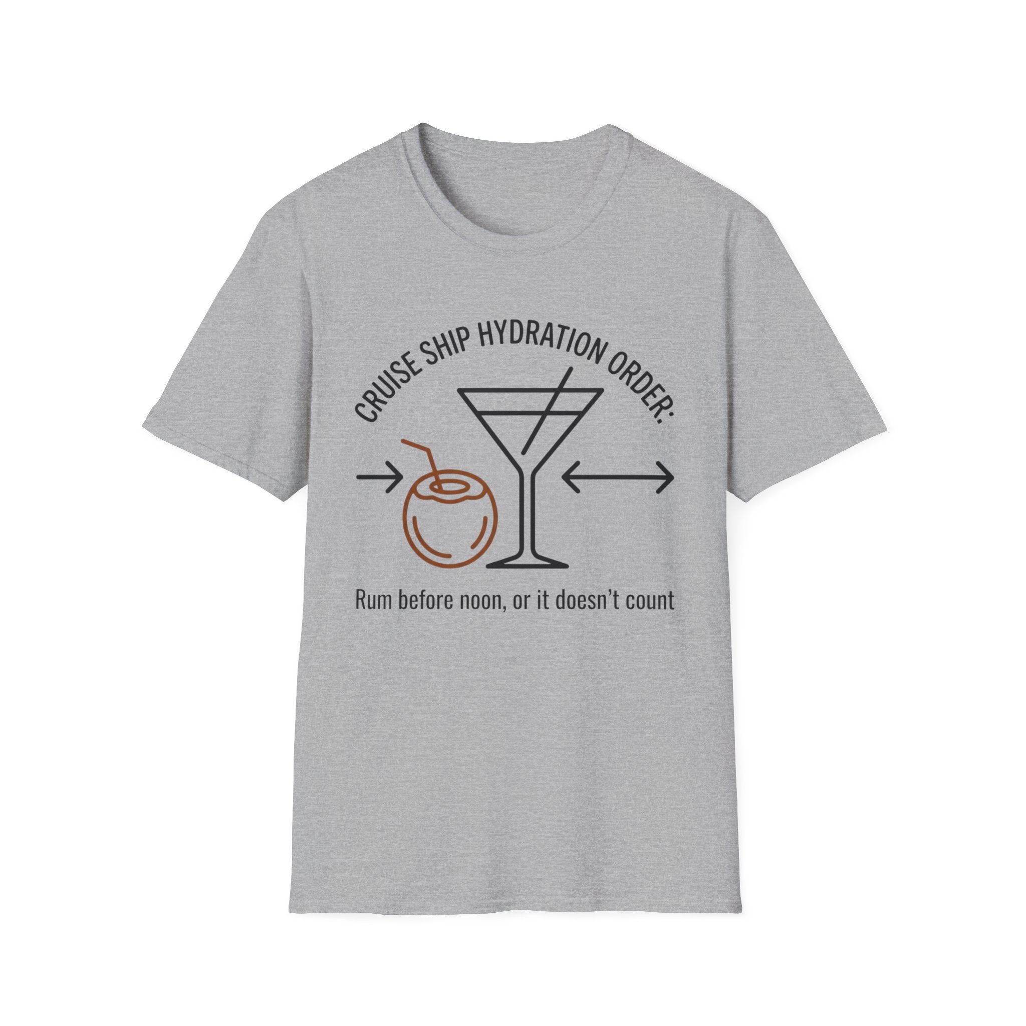 Cruise Ship Hydration Order T-Shirt