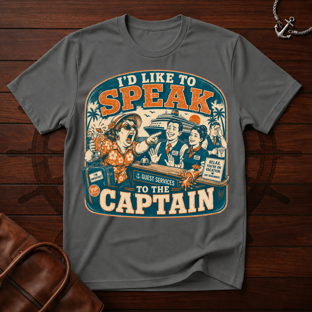 Speak To The Captain T-Shirt