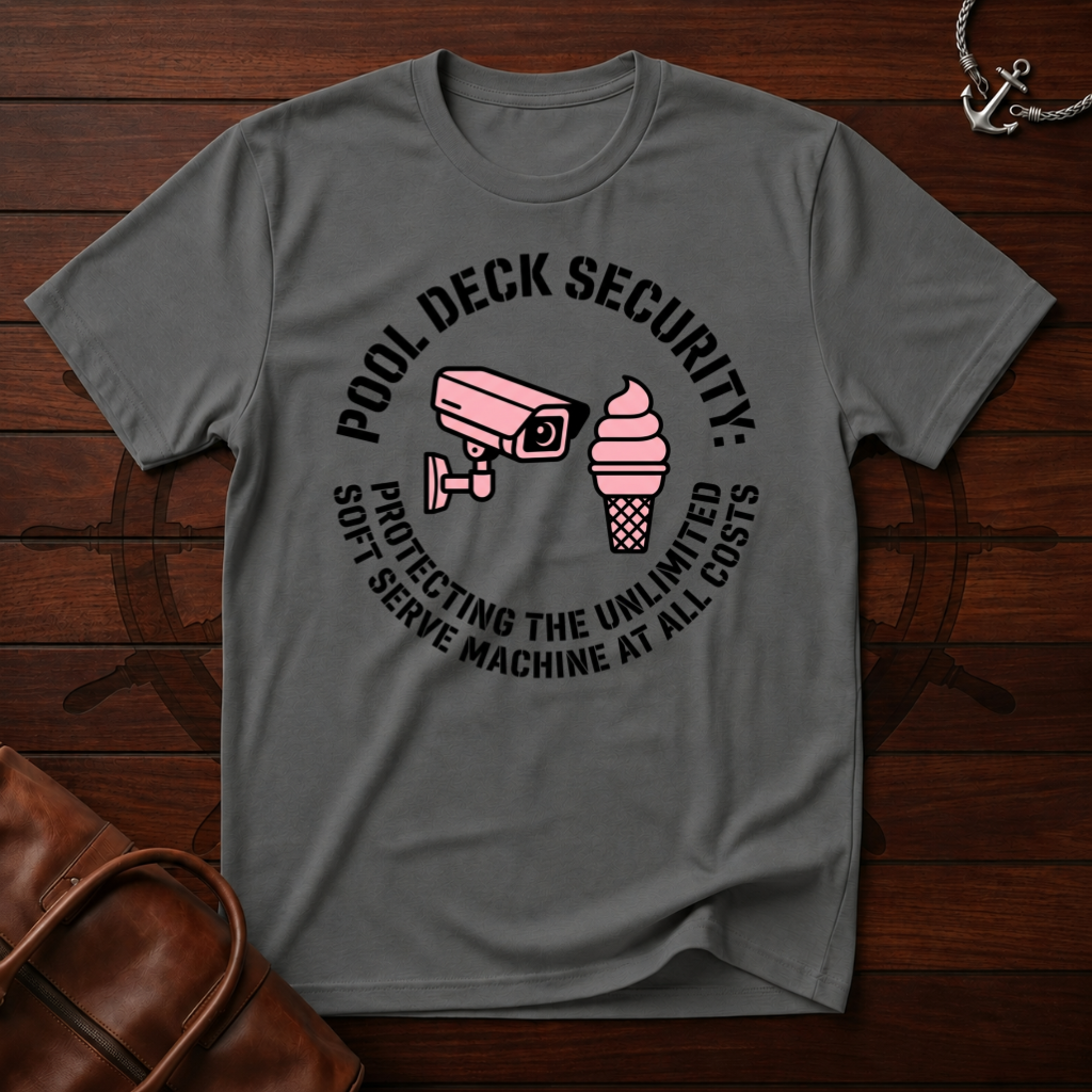 Pool Deck Security T-Shirt