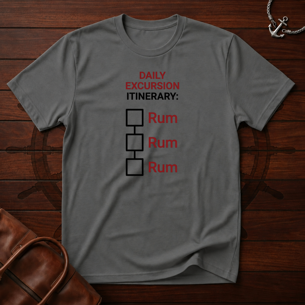 Daily Excursion Itinerary T-Shirt