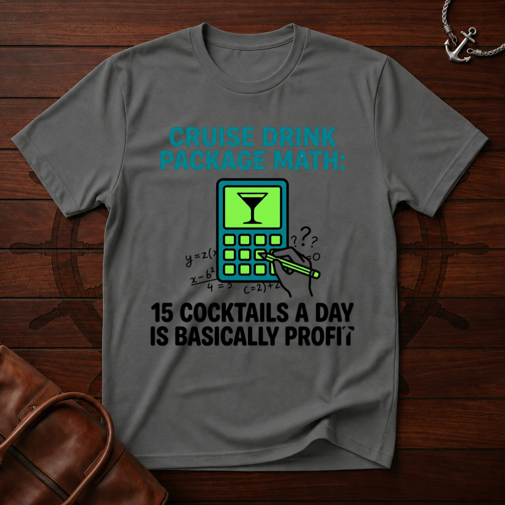 Drink Package Math T-Shirt