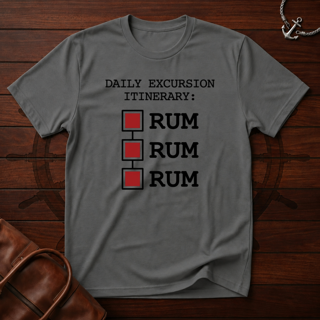 Daily Excursion Itinerary 2 T-Shirt