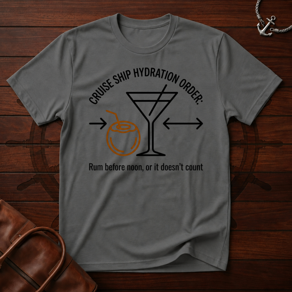 Cruise Hydration Order T-Shirt