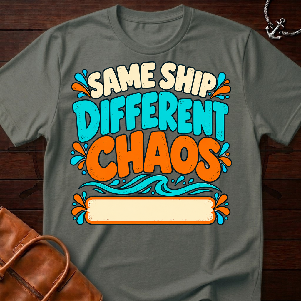 Same Ship Customizable T-Shirt