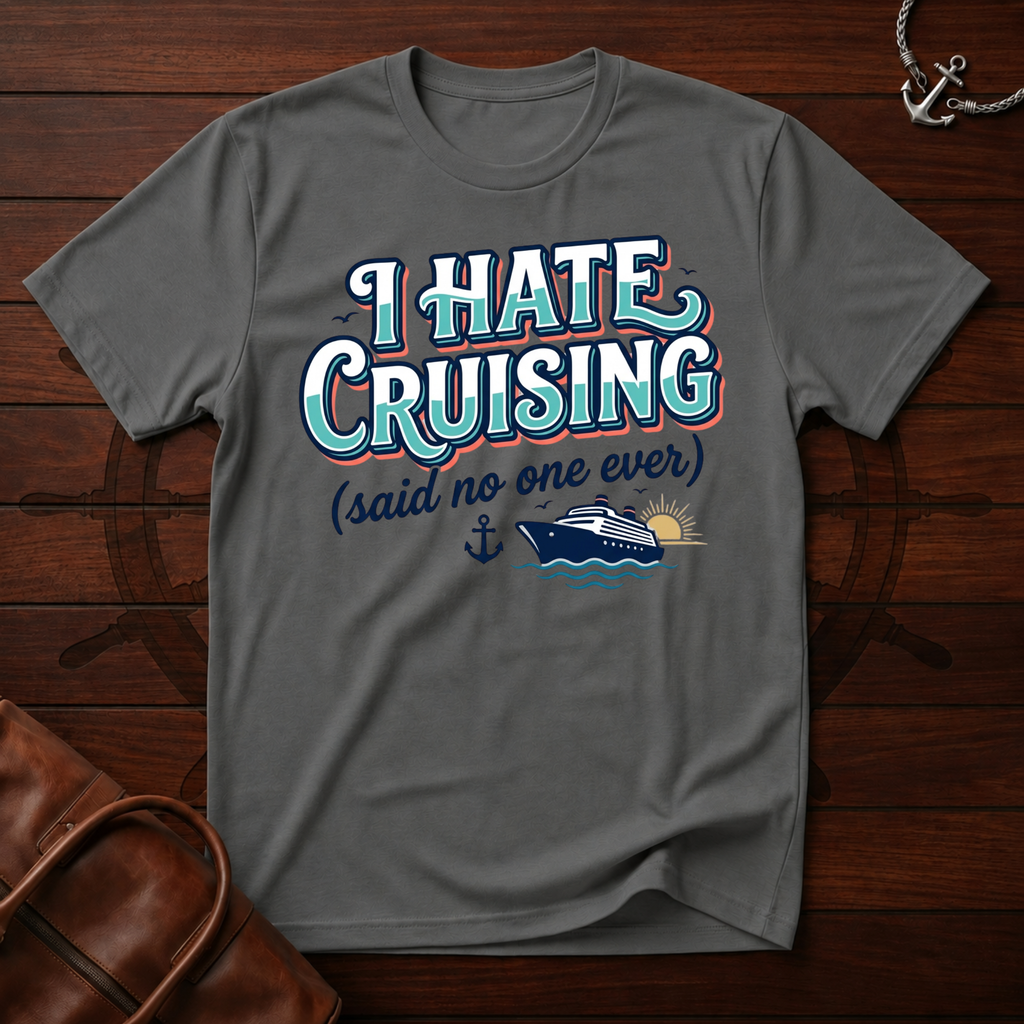 I Hate Cruising T-Shirt