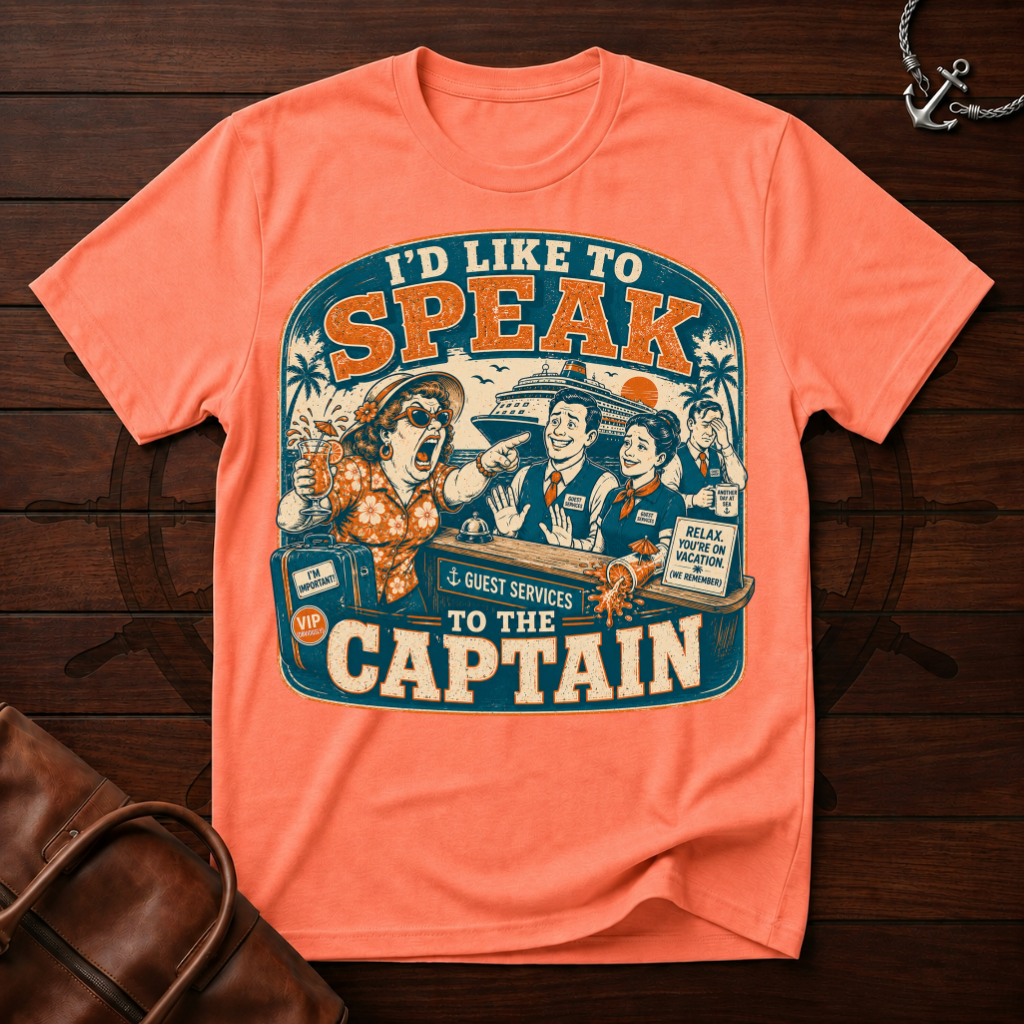 Speak To The Captain T-Shirt