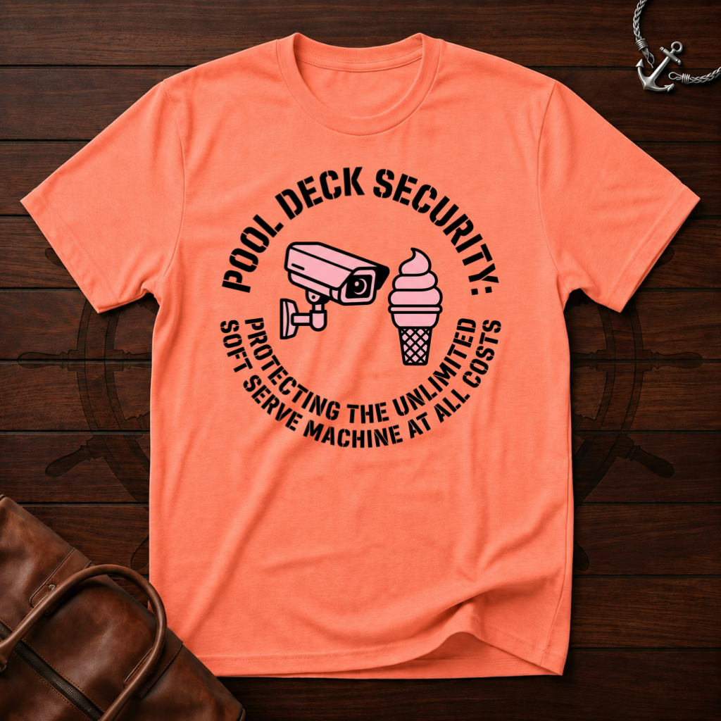 Pool Deck Security T-Shirt