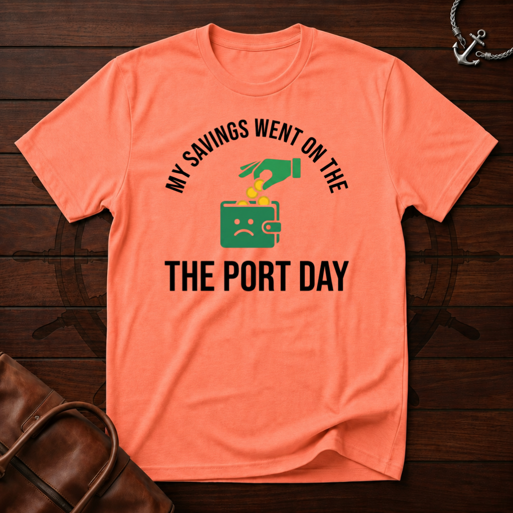 Savings Went Port Day T-Shirt
