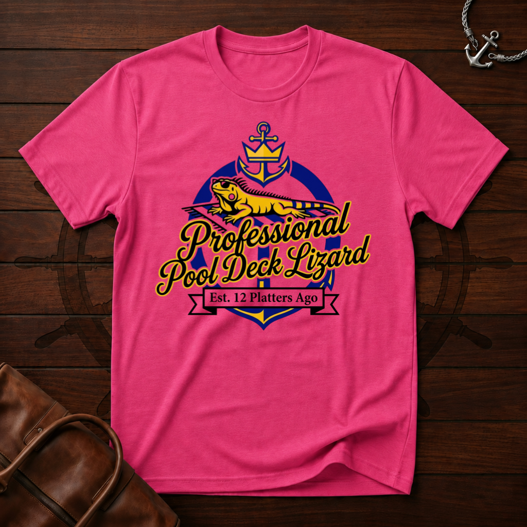 Pool Deck Lizard T-Shirt