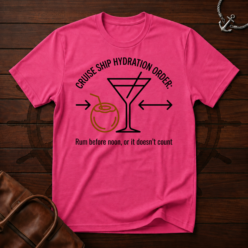 Cruise Hydration Order T-Shirt