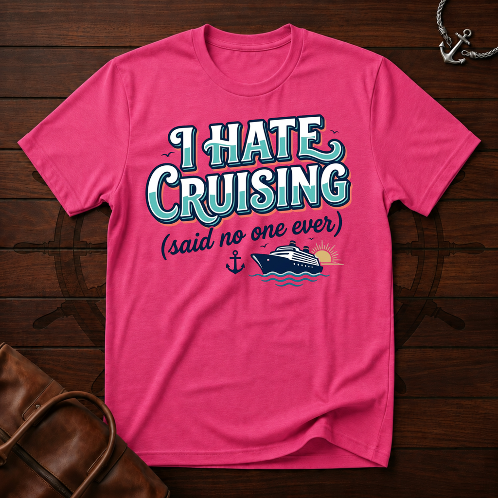 I Hate Cruising T-Shirt