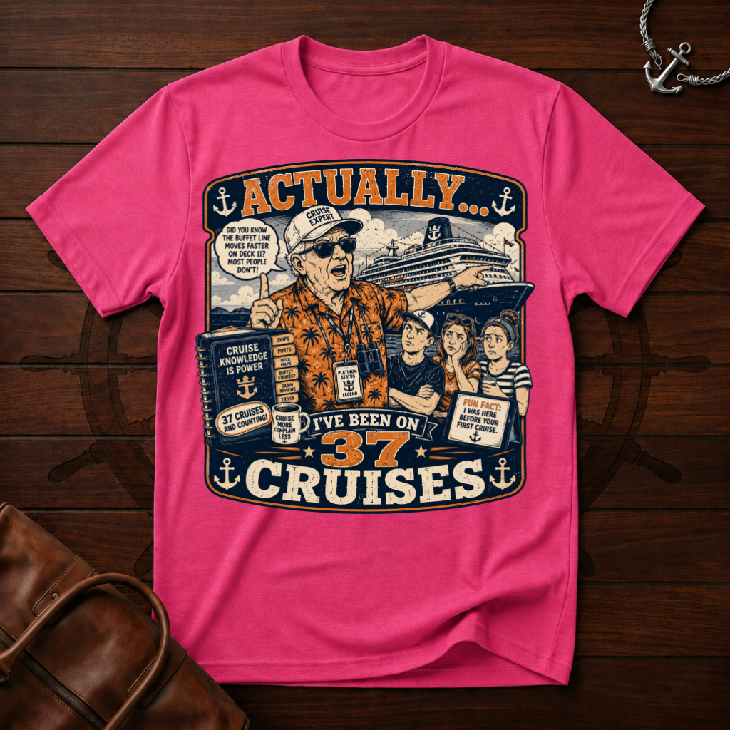 Been On 37 Cruises T-Shirt