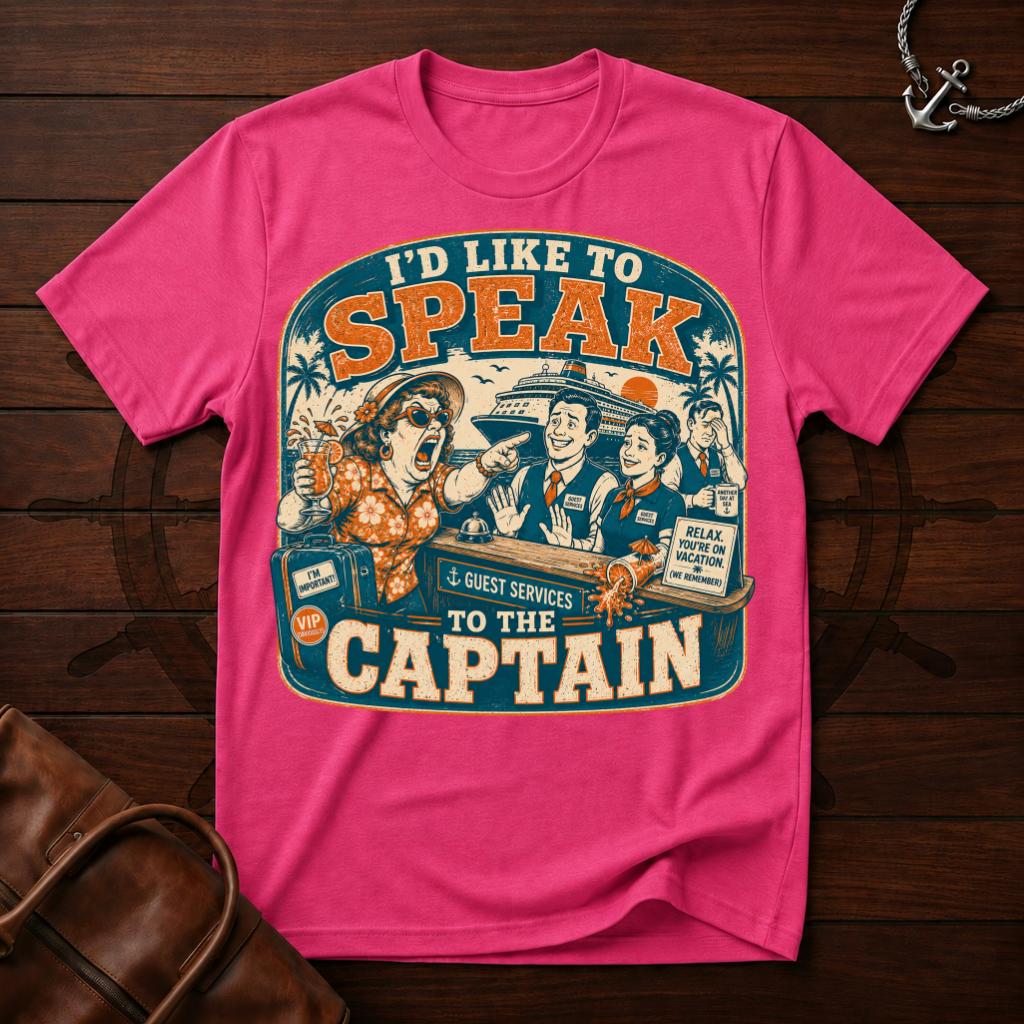 Speak To The Captain T-Shirt