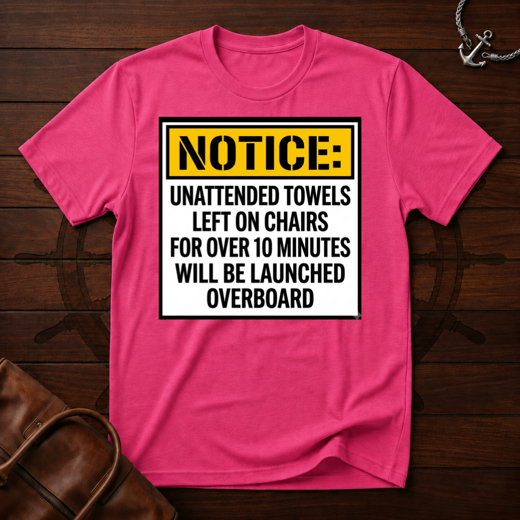 Unattended Towels T-Shirt