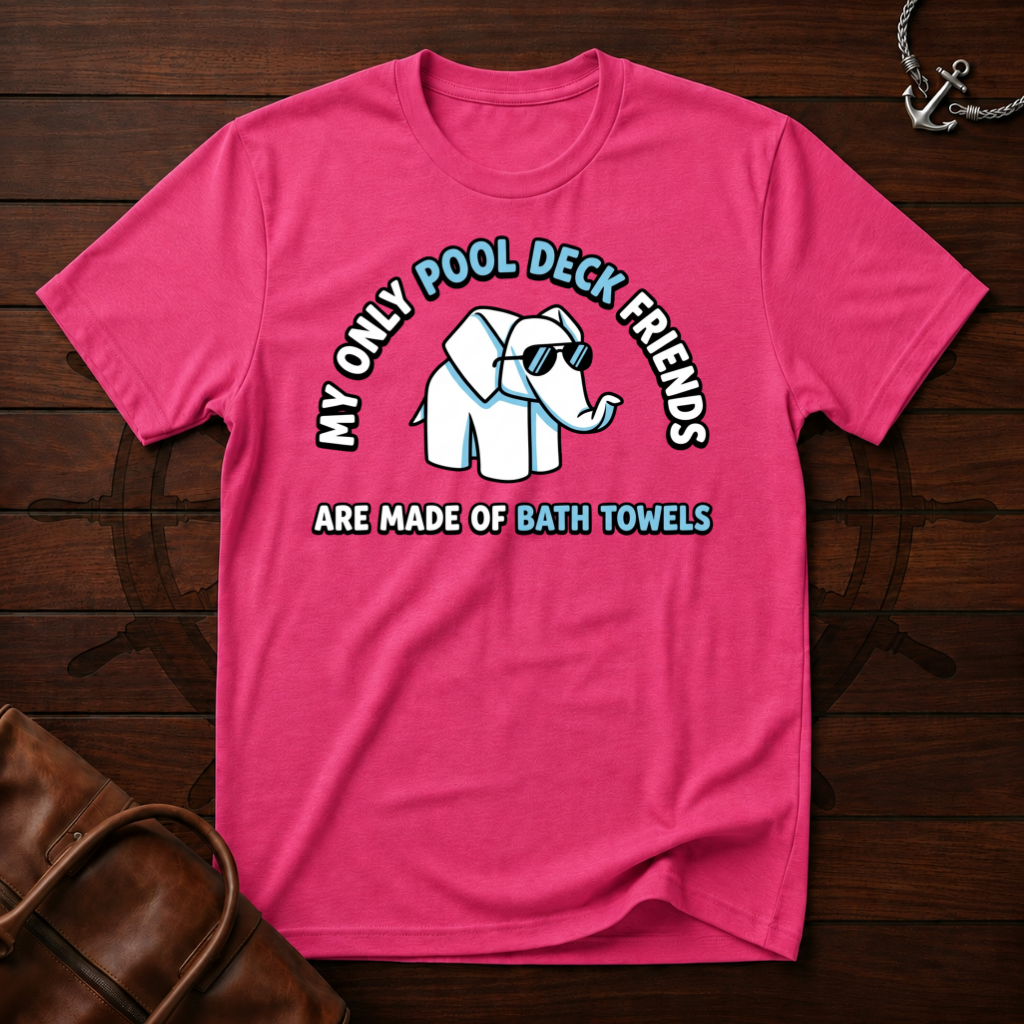 Pool Deck Friends T-Shirt