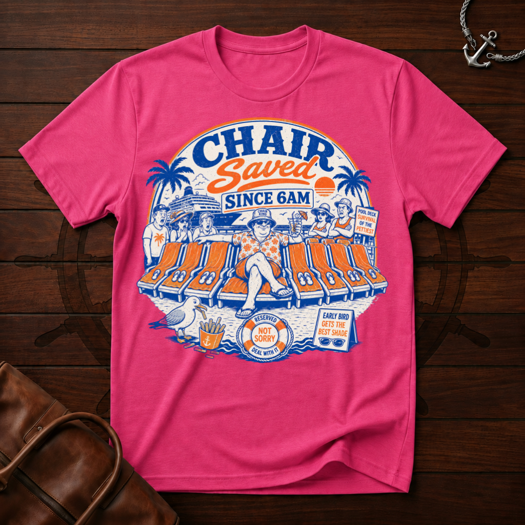 Chair Saved Since 6am T-Shirt