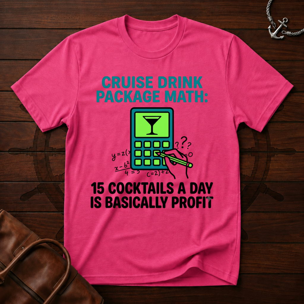 Drink Package Math T-Shirt