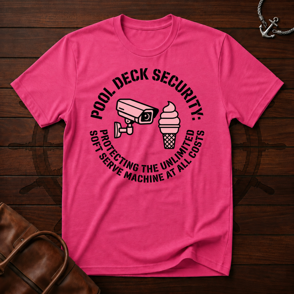 Pool Deck Security T-Shirt