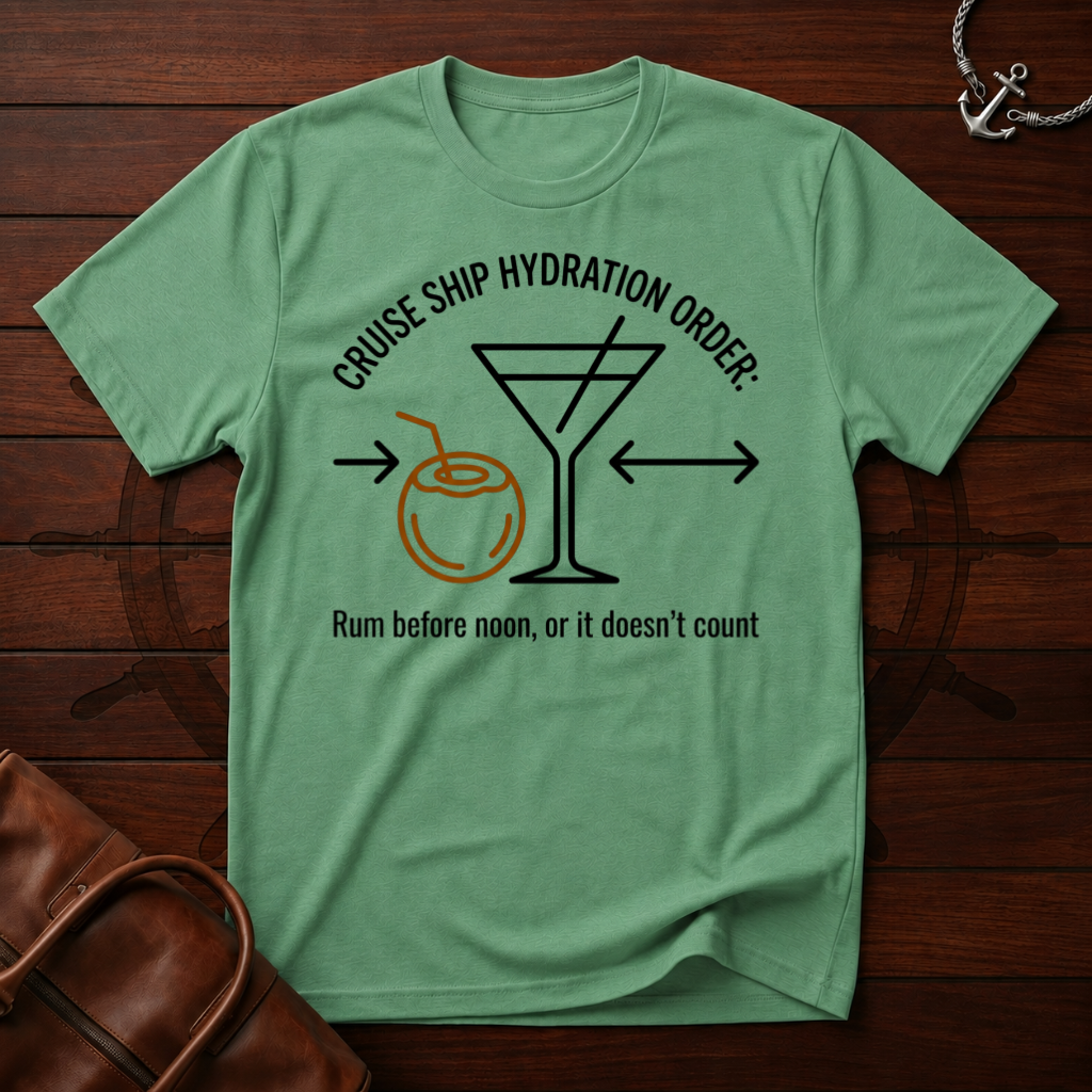 Cruise Hydration Order T-Shirt