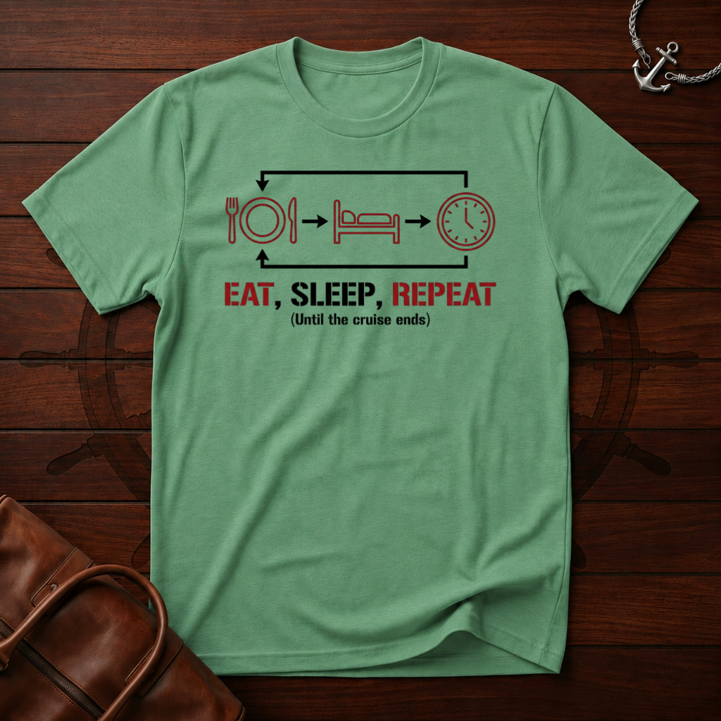 Eat Sleep Repeat T-Shirt