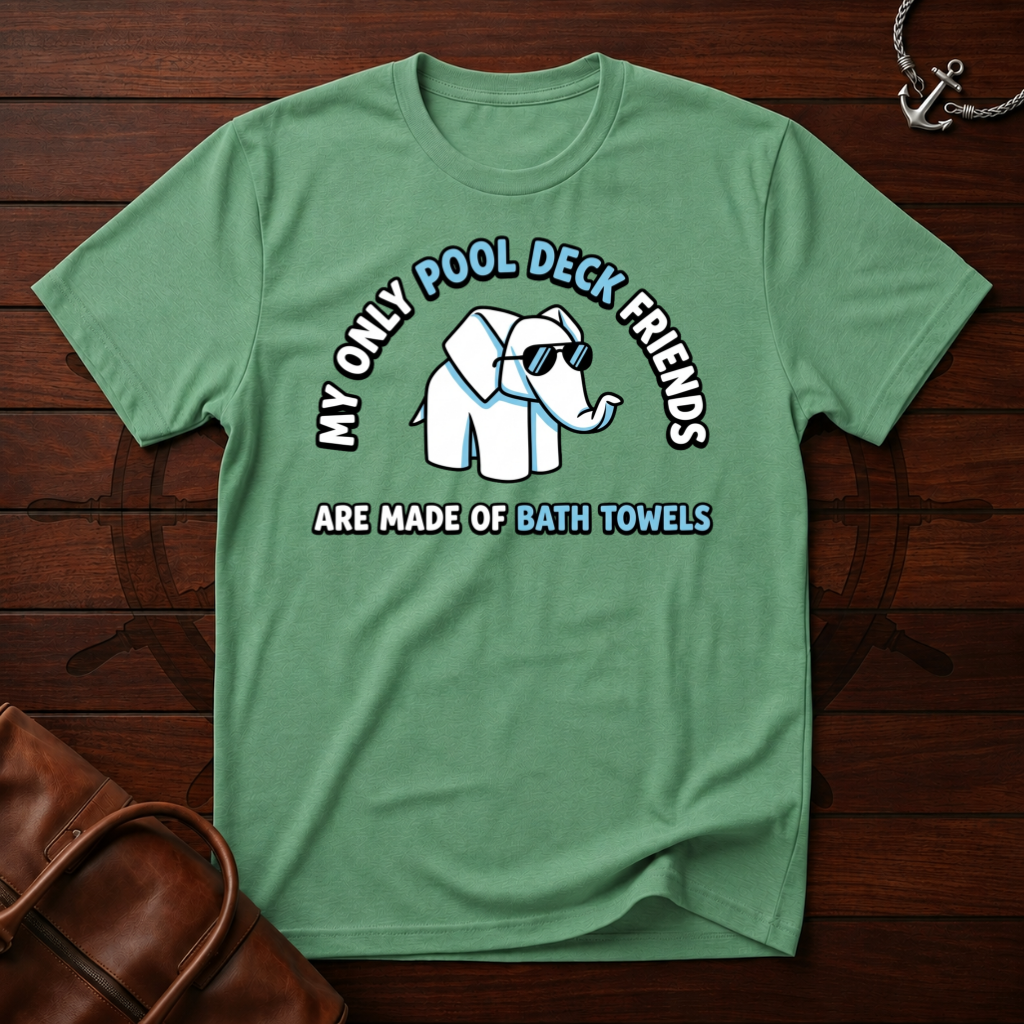 Pool Deck Friends T-Shirt