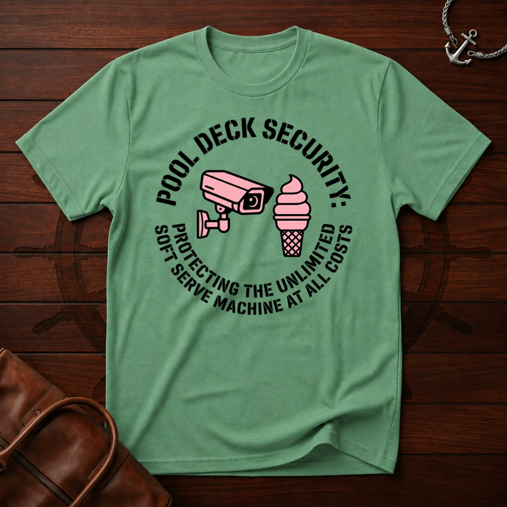 Pool Deck Security T-Shirt