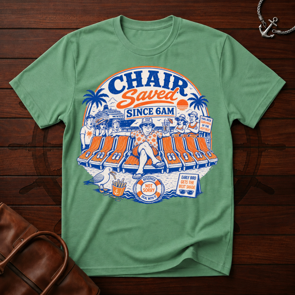 Chair Saved Since 6am T-Shirt