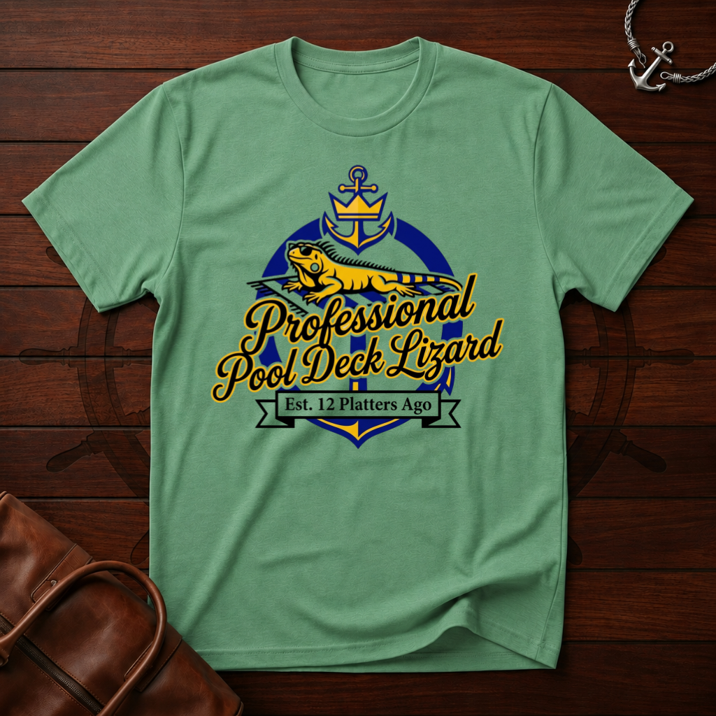 Pool Deck Lizard T-Shirt