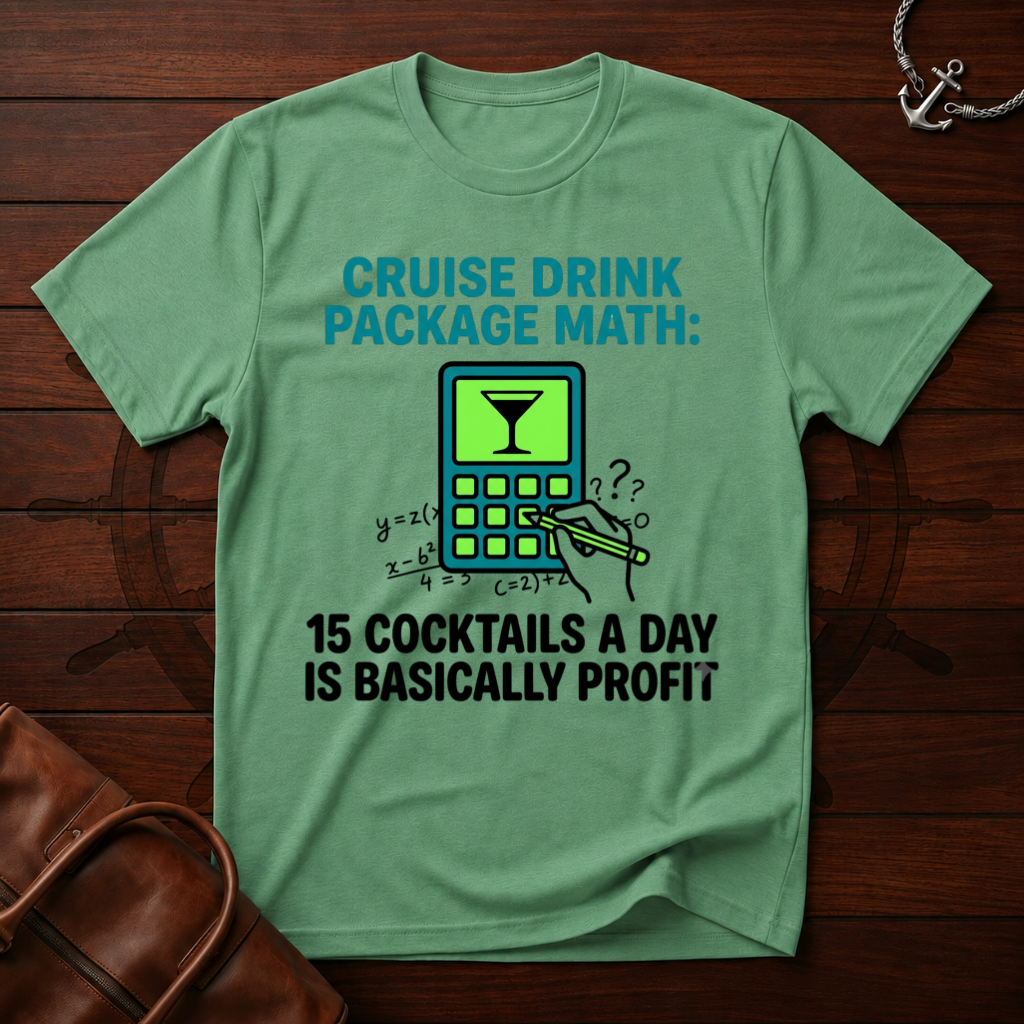 Drink Package Math T-Shirt