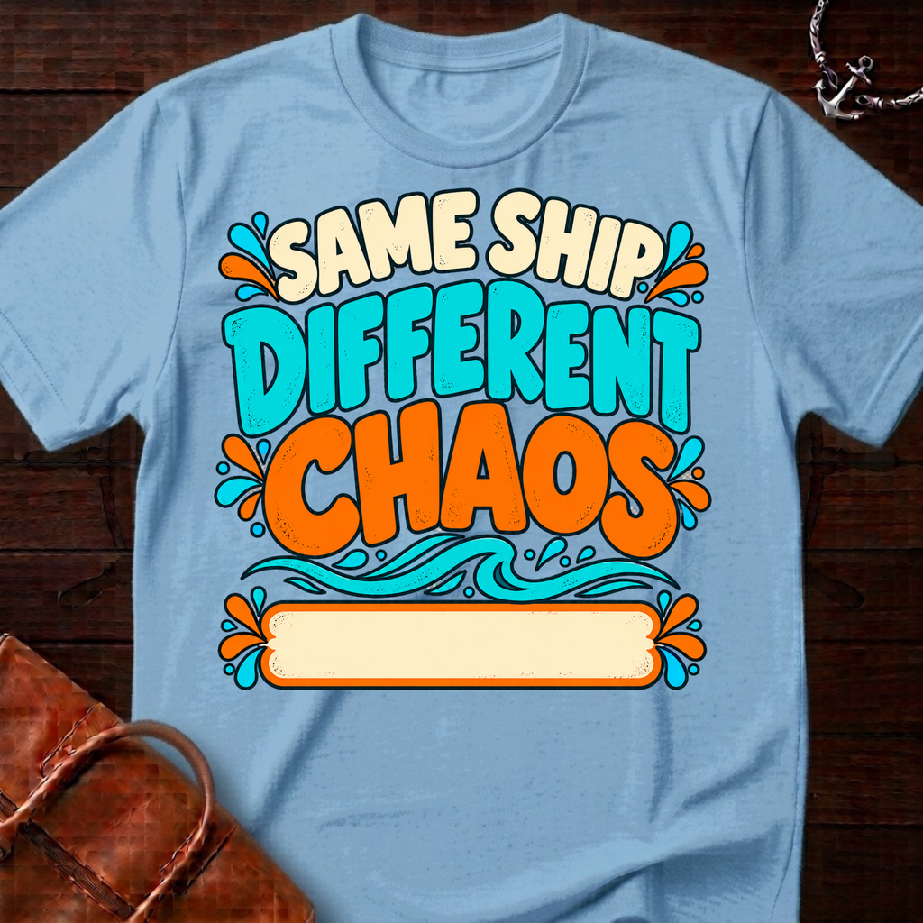 Same Ship Customizable T-Shirt